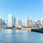 image of the yokohama city skyline on a clear day