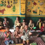 children in classroom