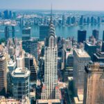 Cleveland skyline with phone icon