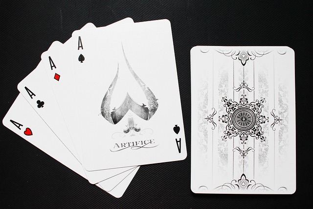 Deck of cards and central cup laid out for Kings Cup (kings cup rules)