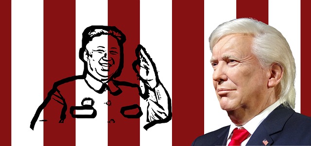 Donald Trump waving to a crowd at a rally
