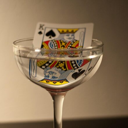 friends playing kings cup