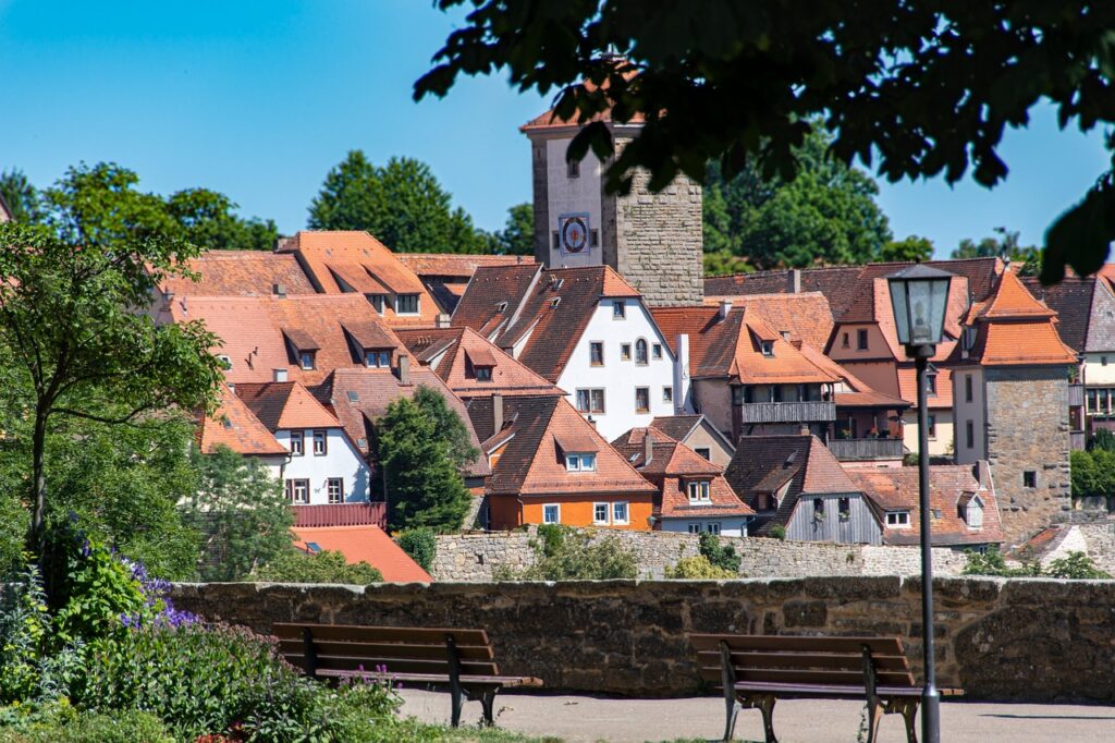 Rothenburg ob der Tauber Germany street