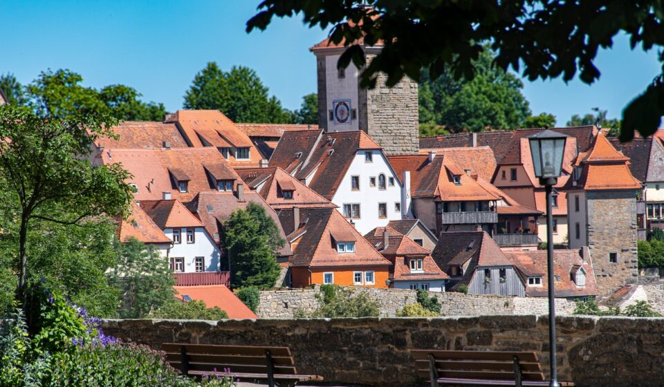 Rothenburg ob der Tauber Germany street