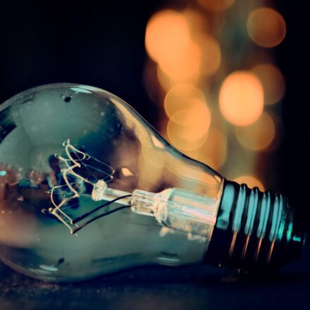 tungsten filament close up